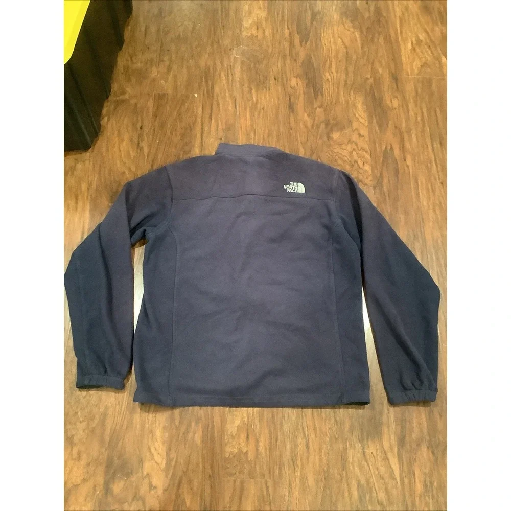 Men's Blue The North Face full zip fleece jacket See Measurements For Size